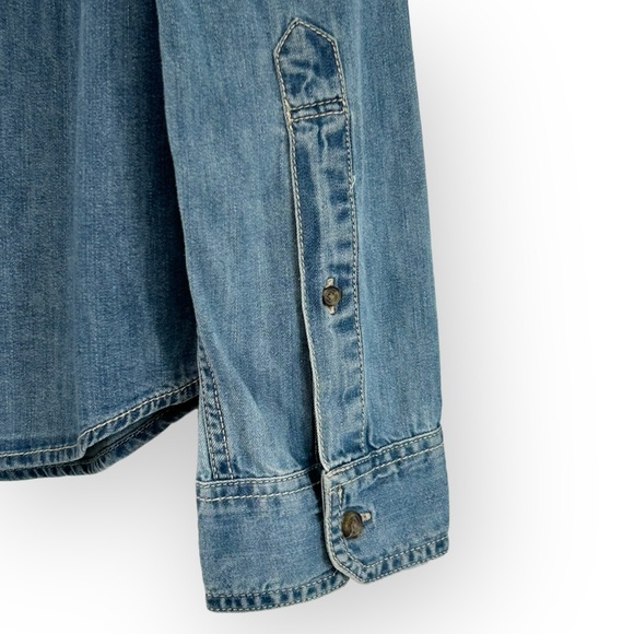 Vintage Abercrombie & Fitch “Muscle Fit” Jean Shirt - Picture 6 of 8